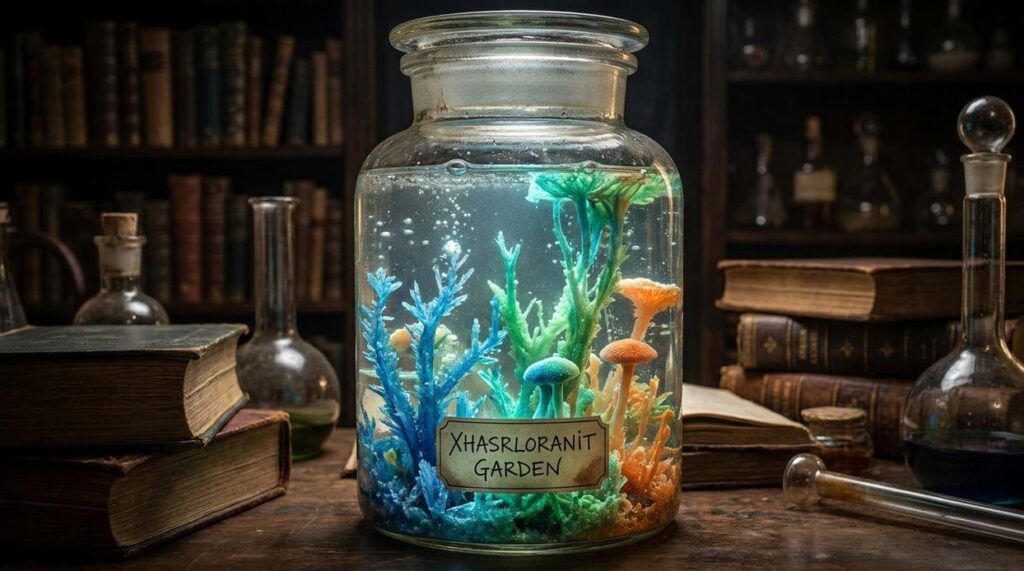 xhasrloranit chemical garden