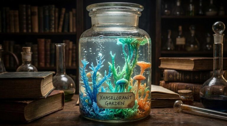 xhasrloranit chemical garden